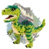 Myth Qholve Velociraptor Dino Building Block Set Detailed Dinosaur Model