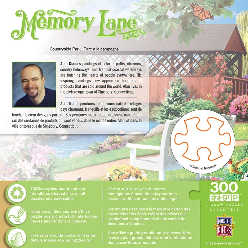 Masterpieces 300 Piece EZ Grip Jigsaw Puzzle - Country Park