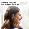 Auriculares Bluetooth V5.4, Auricular Inalámbrico con Estuche de Carga, Auriculares