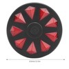 Bike Taillight Red Diamond Pattern Bicycle Safe Warning Flashing Riding