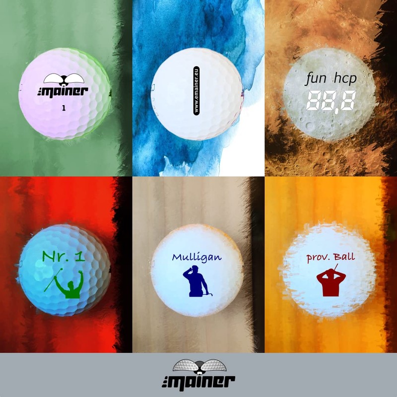 Emainer Golf ball, golf gift mulligan, 3 golf balls, this