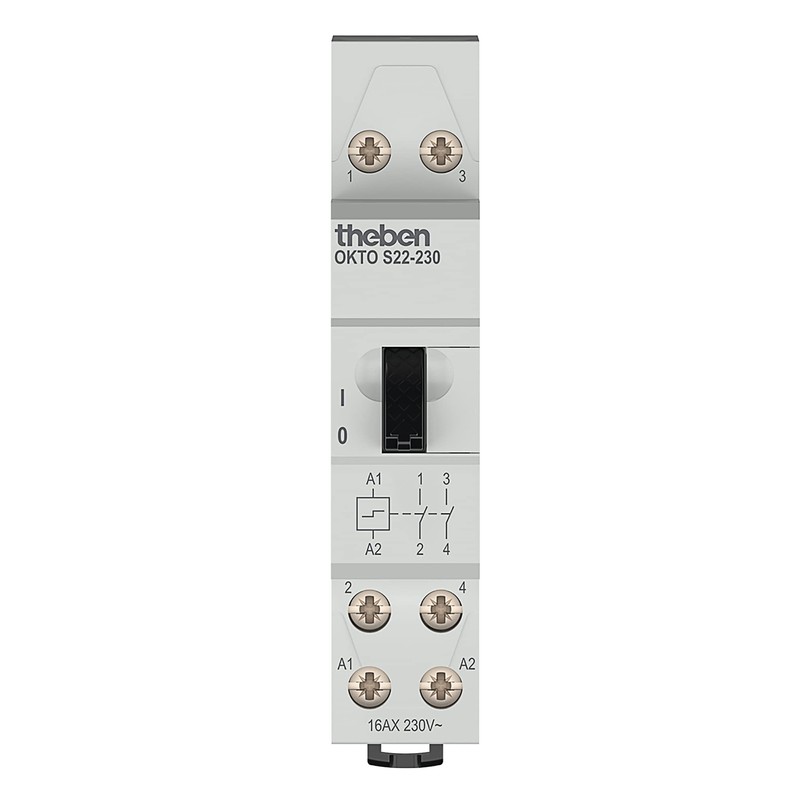 Theben 3120122 OKTO S22-230 Impulse Switch I Impulse Relay I