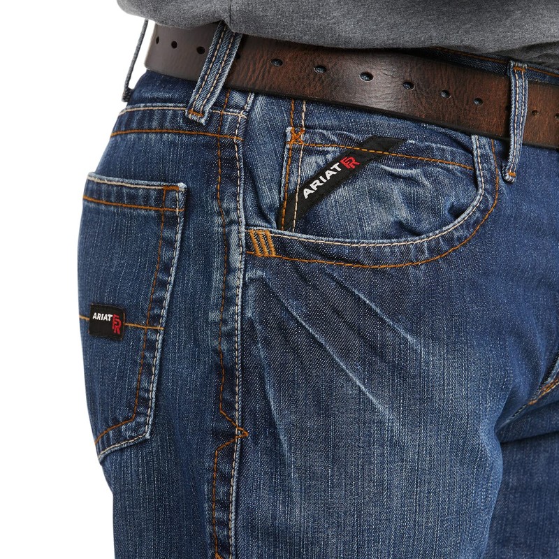 Ariat FR M3 Loose Basic Stackable Straight Leg Jeans -