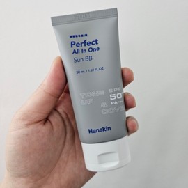 Hanskin Perfect All-in-One Sun BB Cream 50ml, 1 piece, 1 piece / 한스킨 퍼펙트 올인원 선 비비크림 50ml, 1개, 1개