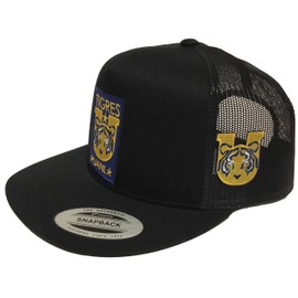Mexico Tigres UANL Soccer hat 2 Logos hat Black mesh