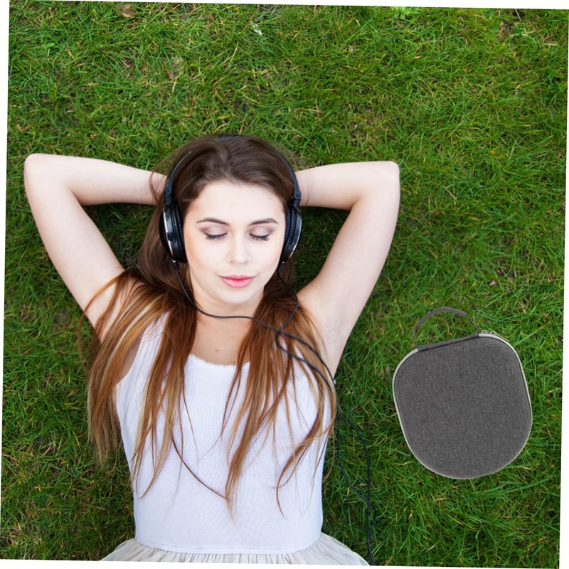 jojofuny Portable Headset Carrying Case for Storage Bag Auto Sleep
