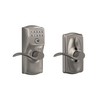 SCHLAGE FE595 CAM 619 ACC Camelot Keypad Entry with Flex-Lock
