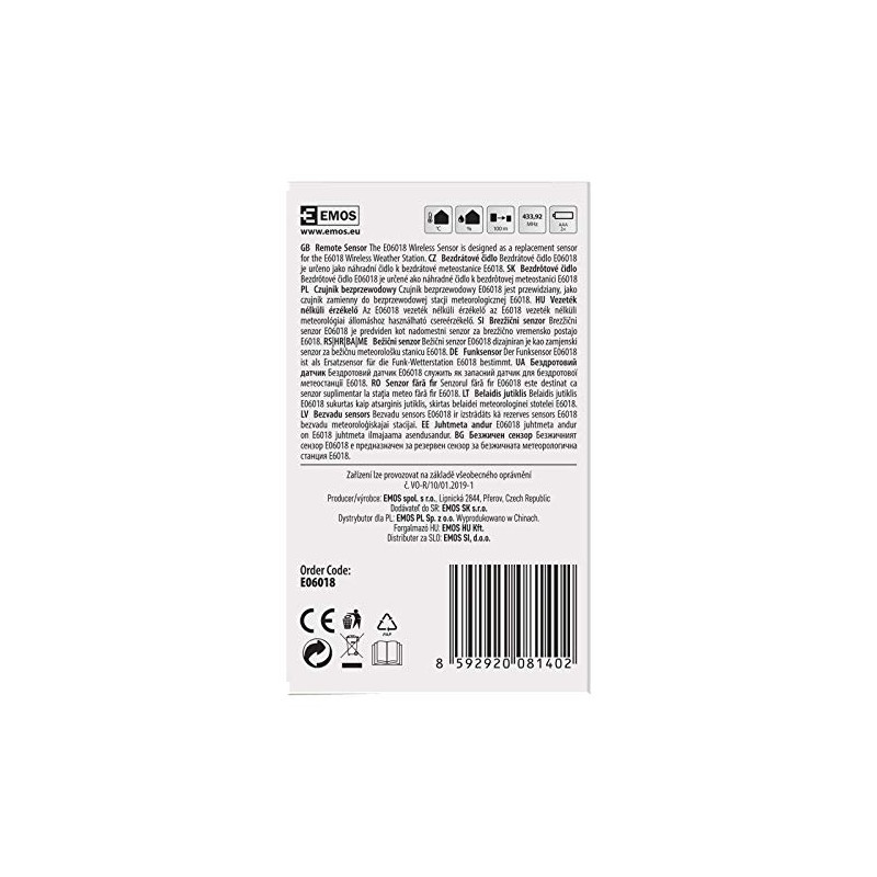 EMOS Wireless Sensor