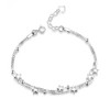 INGEQUIS Pulsera de Plata Esterlina 925 para Mujer, Bracelete de