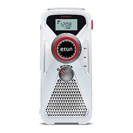 Eton American Red Cross FRX2 Hand Turbine AM/FM/NOAA Weather Radio with USB Smartphone Charger and LED Flashlight