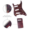 Tortoise Red Guitar Pick Guard Back Plate with 20pcs Screws