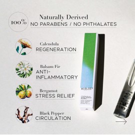 Biology OTHERWORLDLY Natural Fragrance Rollerball 10ml– Natural. Verdant floral with balsam fir, calendula, bergamot, magnolia & black pepper. Clean, alcohol-free, paraben-free, phthalate-free.