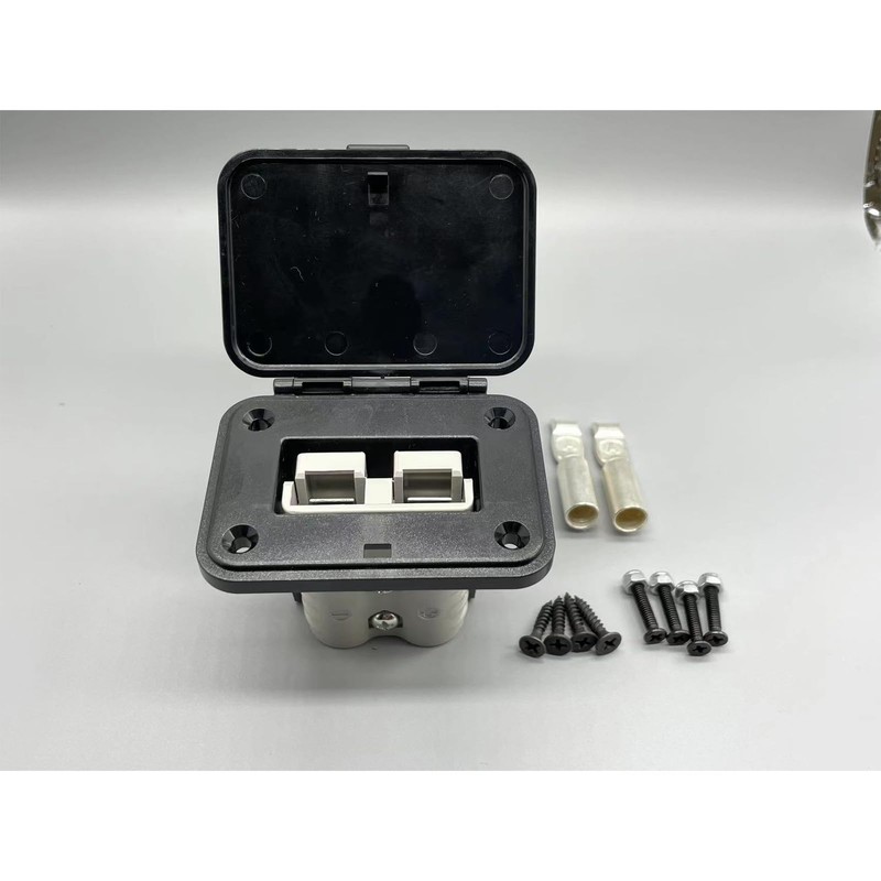 120 A Flush-Mounted Mounting Frame with Cover, Compatible with Anderson