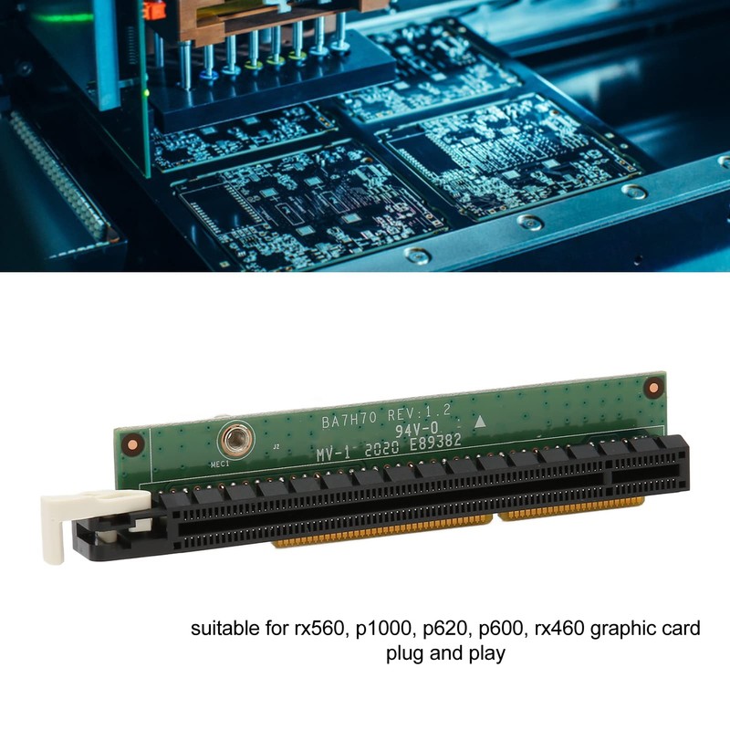 PciE 16x Riser Card, Graphics Card Network Card GPU Adapter
