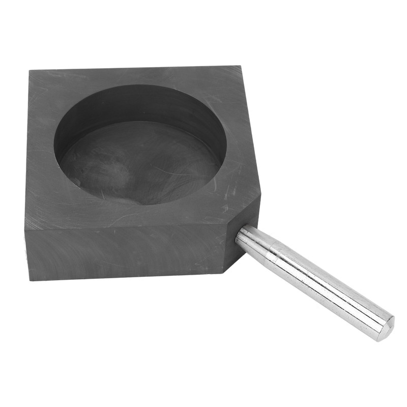 Casting Ingot Mold Round Gold Silver Melting Graphite Ingot Mold