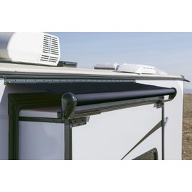 Carefree Universal RV Slideout Awning Fabric Replacement (200" x 141") - Cut to Fit Length, Standard RV Slide Room Extension Awning with FLXguard Protection for Pop Out Room (White)