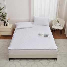 Henaco Nursing Care Sheets, Waterproof Sheets, Bed Pad, Single, 4 Corner Rubber Included, Waterproof Bed Cover, Bedwetting Pad, Bedwetting Pad, Bedwetting Sheet, Putting, Incontinence Countermeasure