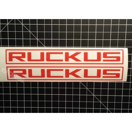 DecalDino Replacement Lettering Kit for Honda Ruckus Black