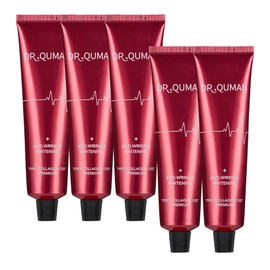 닥터큐먼 프리미엄 TYPE1 콜라겐 크림팩 레드 에디션, 1개입, 5개 Dr. Q Mun Premium TYPE1 Collagen Cream Pack Red Edition, 1 Piece, 5 Packs, 1개입 × 5개