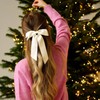 Hair Bows Hair Clip Beige Black Hair Ribbon Ponytail Holder
