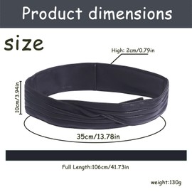 SSKHE Corset Belt, Soft Elasticated Belt for Women, Wide Women Wide Leather Belt