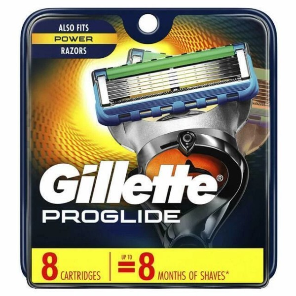 Gillette Fusion5 Proglide Men's Razor Blades - 004740030287 (8 Pack)