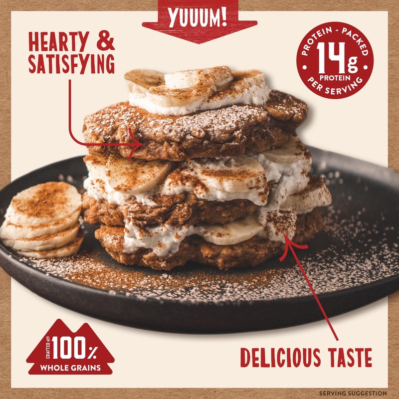 Kodiak Cakes Protein Pancake Power Cakes, Flapjack and Waffle Mix,