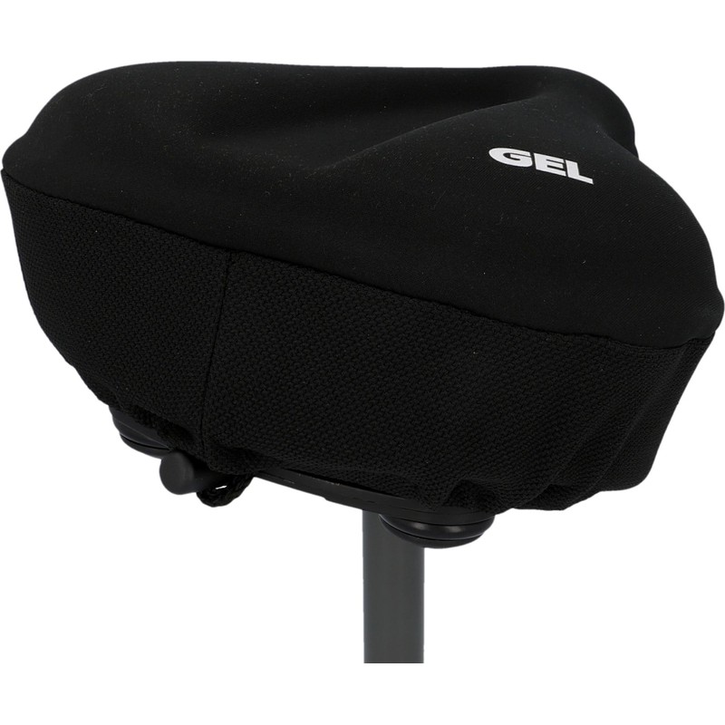 FISCHER Saddle Cover Touring Saddle Gel Saddle Cover Black