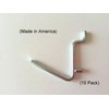 ProCraft Brand (10 Pack) Angle 1 1/2". All Metal Peg