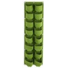 16 Pockets Vertical Greening Hanging Wall Outdoor Garden Grow Plant