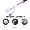 11 Tallas Ganchillos Crochet,Agujas de Ganchillo Led con Estuche,Ganchos de