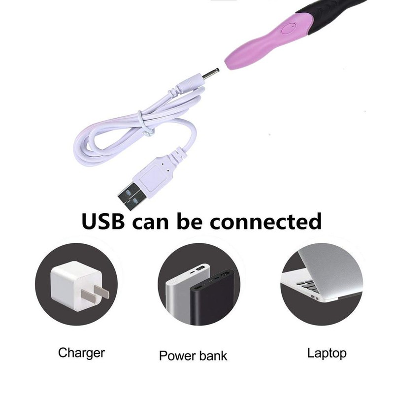 11 Tallas Ganchillos Crochet,Agujas de Ganchillo Led con Estuche,Ganchos de