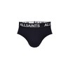 AllSaints Men's Standard 3pk-Micro Modal Brief (Contour Pouch), Black, Medium