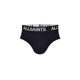 AllSaints Men's Standard 3pk-Micro Modal Brief (Contour Pouch), Black, Medium