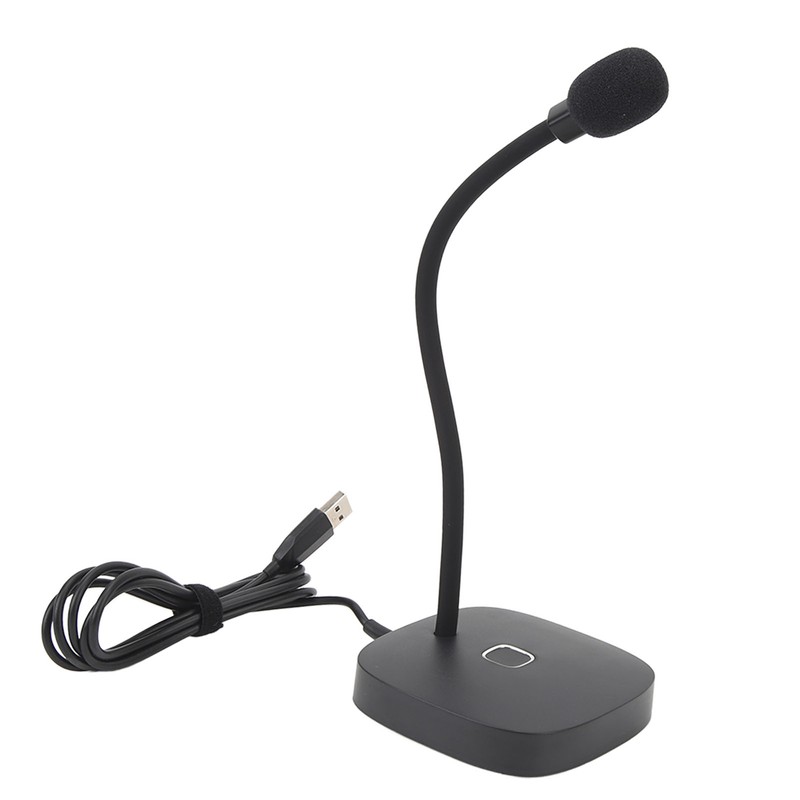 USB Computer Microphone PC Microphone Desktop Omnidirectional Condenser PC Laptop