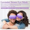 Máscara de Vapor para Ojos, Mascarilla Térmica Relajante y Hidratante,