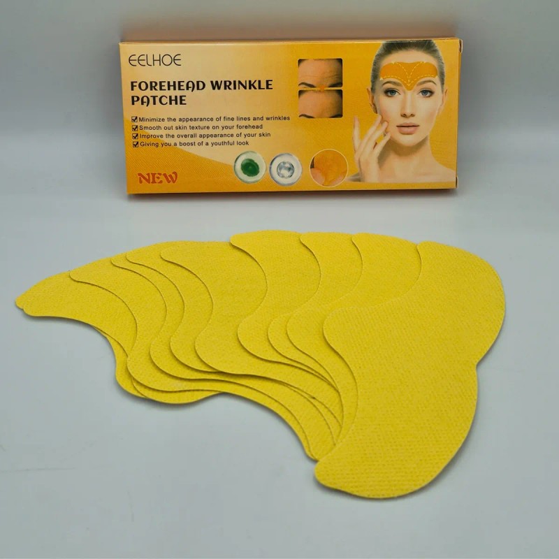 Parches Antiarrugas Frente Entrecejo Suaviza Colágeno 10 Pz