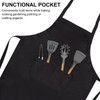 Lancry Kids Apron for Cooking, Unisex Apron With Adjustable Neck
