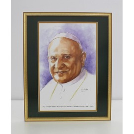 Pope Saint John XXIII Watercolor Print