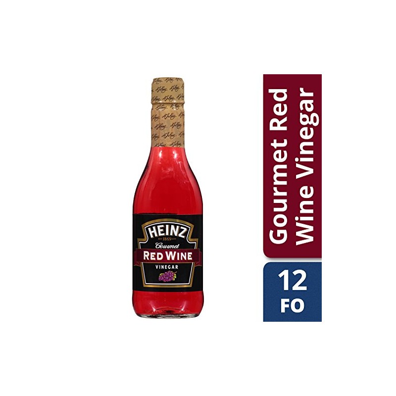 Heinz Gourmet Red Wine Vinegar (12 fl oz Bottles, Pack