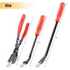 GOOACC 3 Pcs Clip Pliers Set & Fastener Remover -