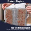 DmDoyy Microfibre Cloths Microfibre Cleaning Cloths with Poly Mesh Scouring