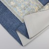 AMBERIS Chenille Bed Runner, Durable Decorative Bed Scarf for Home