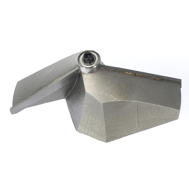 Akylin 60 Degree Extra Large Chamfer Router Bit,1/2" Shank,1-3/4" Cutting