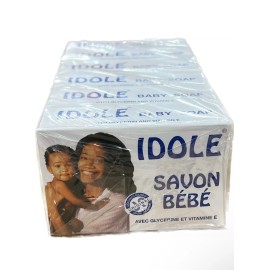 IDOLE Baby Exfoliating Soap with Glycerin and Vitamin E, 75g - ( 6 PACK)