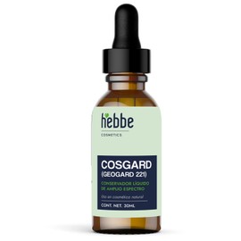 Cosgard Conservador cosmetico Amplio Espectro Geogard 221 Aprobado Ecocert | Uso Cosmetica Natural | 30 ml