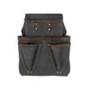 OX Tools Pro Oil Tanned Leather Nail Bag 4 Pocket