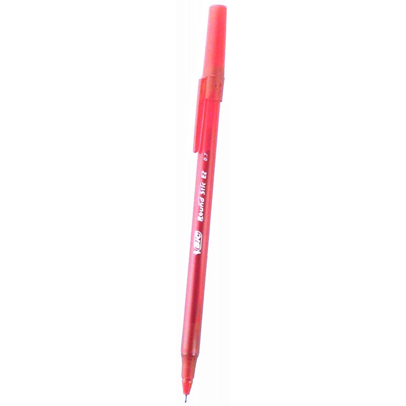 Bic Oil-based Ballpoint Pen, Round Stick, 0.03 inches (0.7 mm),