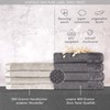 Pure Label 4-Piece Guest Towels 30 x 50 cm with