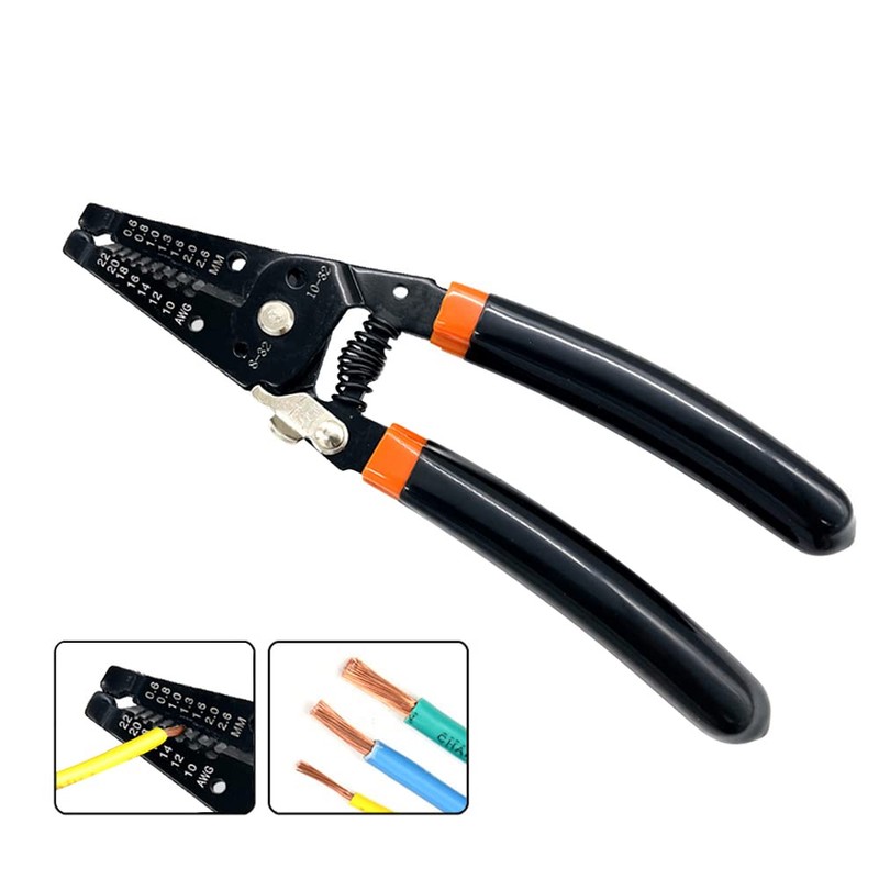 Quick Change Crimping Tool Kit with Box Multifunction Ratcheting Wire